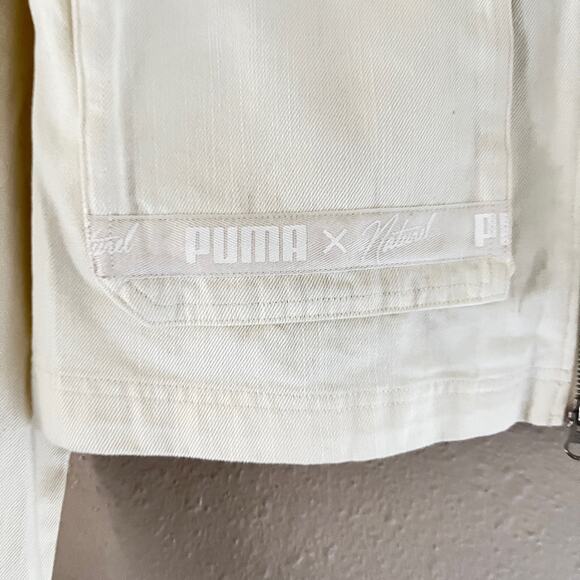 Puma X Naturel White Denim zip up jacket - Picture 4 of 8